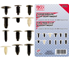 BGS 340-piece Fir Tree Clip Assortment