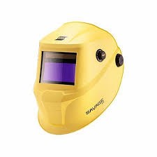 ESAB SAVAGE 9-13 VARIO HEADSHIELD YELLOW