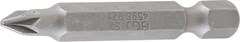 BGS Bit | length 50 mm | 6.3 mm (1/4") drive | Cross slot PZ1