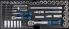 BGS Foam Tray for  3312: Socket Set 12.5 mm (1/2") + 6.3 mm (1/4") 77 pcs.