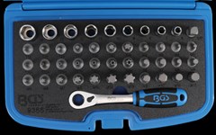 BGS Push-through Bit and Socket Set | 44 pcs