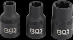 BGS Socket Set Spline Profile for RIBE M6S, M8S, M12S | 3 pcs.