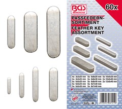 BGS Feather Key Assortment | 60 pcs.