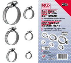 BGS Hose Clamp Assortment | 26 pcs.