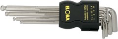 ELORA BALL END HEXAGON KEY SET, EXTRA LONG  1.5-10MM