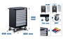 BGS Workshop Trolley | 7 Drawers | with 246 Tools