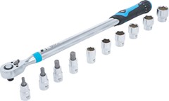 BGS Torque Wrench Set | 12.5 mm (1/2") | 40 - 200 Nm | 11 pcs.