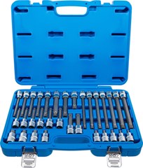 BGS 1/2" DR BIT SET XZN TORX FOR RIBE