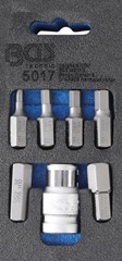 BGS INTERNAL HEX SCREWDRIVER BIT SET 7 PCE