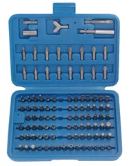 BGS Security Bit Set  6.3 mm 1/4" Dr 100 pcs