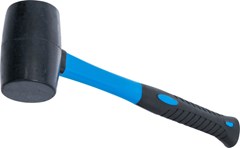BGS Rubber Mallet | Fibreglas Shaft | black Head