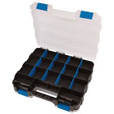 DRAPER 31240 PLASTIC ORGANISER 34 COMPARTMETS 320 X 260 X 80MM
